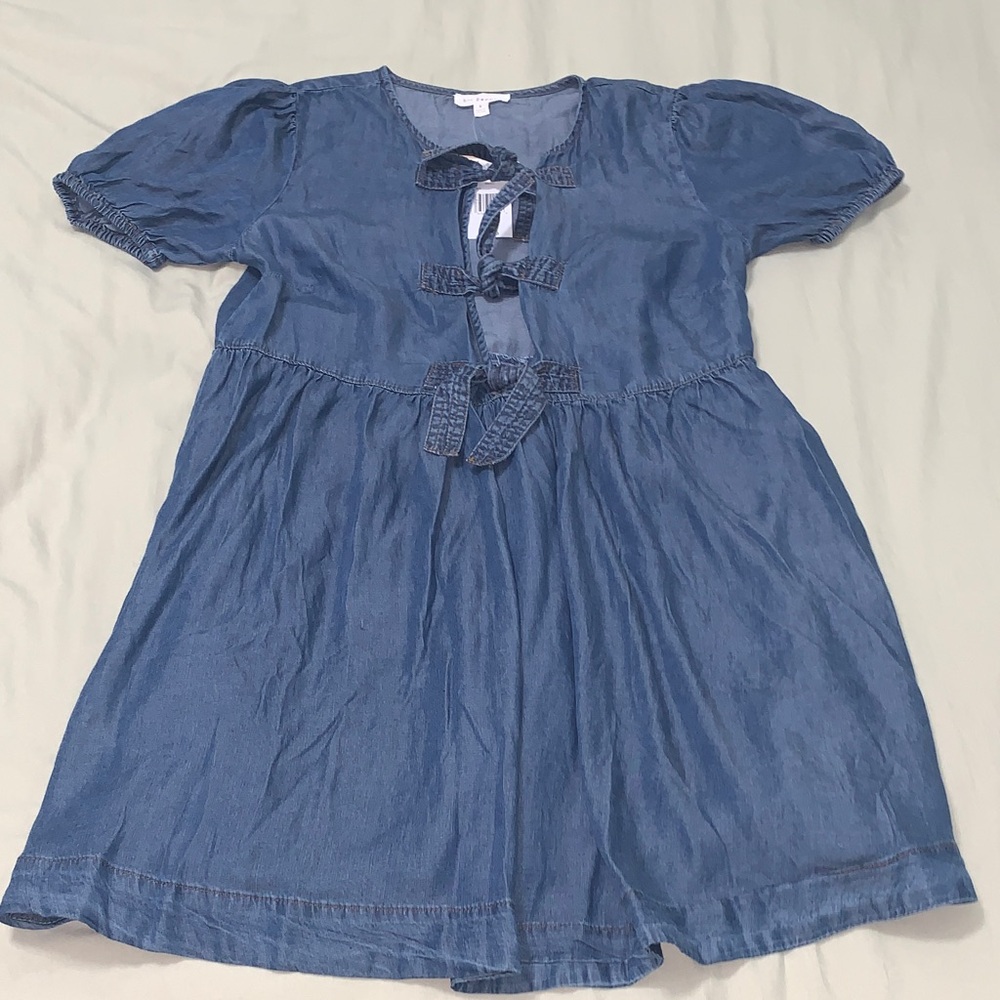 Blu Pepper Casual Blue Dress